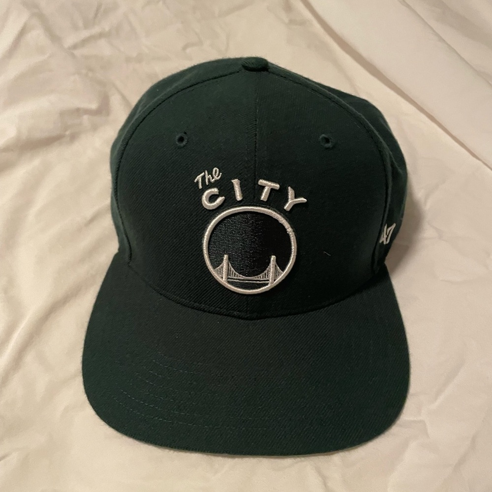 Golden State Warriors The City Snapback Hat Green